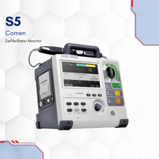 S5 Defibrillator Monitor Comen