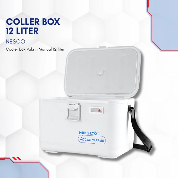 Cooler Box Vaksin Manual 12 Liter Nesco