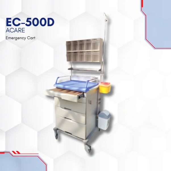 Emergency Cart EC 500D Acare