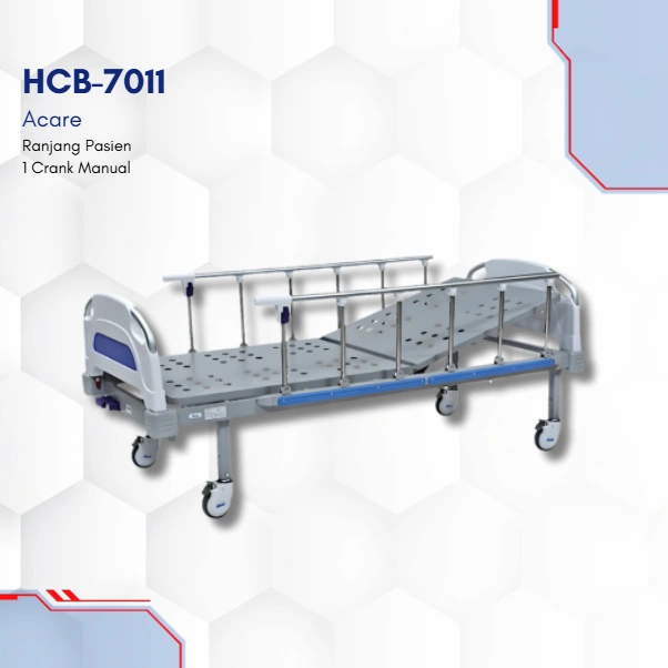 HCB-7011 Acare Ranjang Pasien 1 Crank Manual