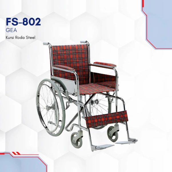 FS-802 GEA Kursi Roda Steel