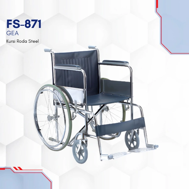 FS-871 GEA Kursi Roda Steel