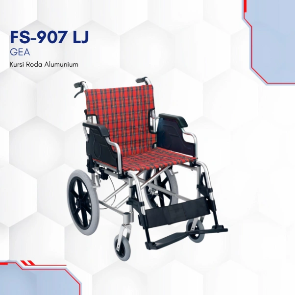 FS-907 LJ GEA Kursi Roda Aluminium