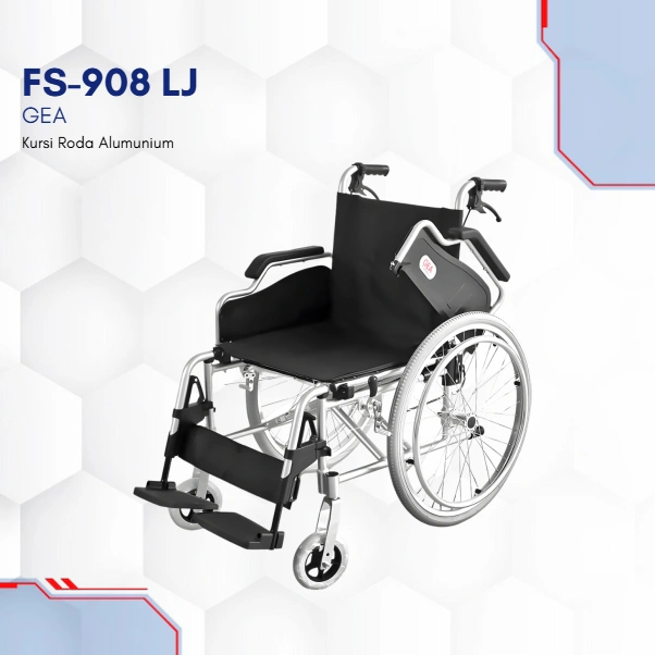 FS-908 LJ GEA Kursi Roda Aluminium