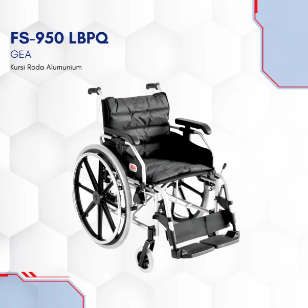 FS-950 LBPQ GEA Kursi Roda Aluminium