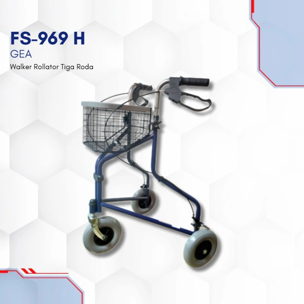 FS-969 H GEA Walker Rollator 3 Roda