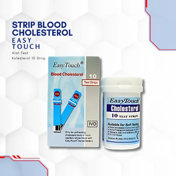 Strip Blood Cholesterol / Strip Kolesterol Easy Touch