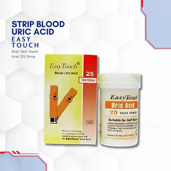 Strip Blood Urid Acid / Strip Asam Urat Easy Touch