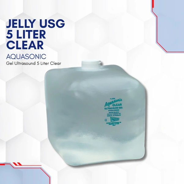 Ultrasound Gel 5 Liter Clear Aquasonic